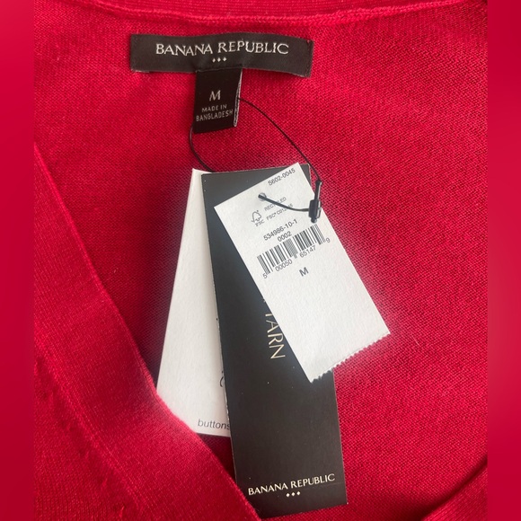 Banana Republic Forever V-Neck Cardigan NWT - Picture 4 of 5